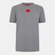 тениска,облекла,на,разпродажба,мъжки,тениски,hugo,men's,regular,fit,diragolino,t,shirt,open,grey