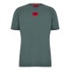 тениска,мъжки,тениски,hugo,mens,regular,fit,diragolino,t,shirt,dark,green,307