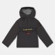napapijri,kids,napa,rainforest,waterproof,half,zip,rain,anorak,dark,grey,h98