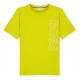 тениска,детски,облекла,boss,large,logo,t,shirt,lime,606