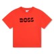 детска,тениска,детски,облекла,boss,logo,short,sleeve,t,shirt,junior,boys,red,41c
