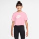 разпродажба,nike,детски,тениски,детски,облекла,nike,crop,futura,jn53,pink