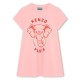 тениска,детски,3/4,панталони,kenzo,kids',logo,t,shirt,dress,pink,46t
