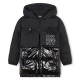 яке,dkny,kids,logo,padded,short,puffer,jacket,black,09b