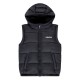 юношески,елек,детски,облекла,levis,padded,hooded,gilet,juniors,black,023