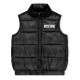 детски,елек,детски,3/4,панталони,moschino,unisex,kids,logo,padded,sleeveless,gilet,black,60100