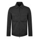 риза,с,дълъг,ръкав,мъжки,якета,belstaff,men,s,stride,zip,collar,long,sleeve,overshirt,black