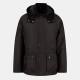 яке,мъжки,якета,barbour,men,s,modern,beaufort,quilted,hooded,full,zip,wax,jacket,dk,brown,oak