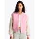 яке,дамски,якета,и,палта,tommy,jeans,women's,long,sleeve,varsity,jacket,pink,sugar