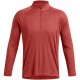 мъжко,фитнес,облекло,under,armour,tech,zip,long,sleeve,mens,earthen,orange
