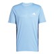 тениска,мъжко,фитнес,облекло,adidas,train,essentials,colourblock,t,shirt,adults,smi,blu,burst
