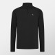 горнище,с,цип,мъжки,тениски,represent,247,men,s,quarter,zip,long,sleeve,performance,gym,top,jet,black