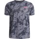 юношеска,тениска,детски,тениски,лека,атлетика,under,armour,tech,2,0,short,sleeve,t,shirt,juniors,grey,camo,pink