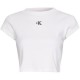 дамски,топове,дамски,тениски,calvin,klein,jeans,ck,rib,baby,tee,white