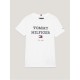 юношеска,тениска,детски,облекла,tommy,hilfiger,oversized,logo,t,shirt,juniors,white