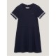 рокля,детски,облекла,tommy,hilfiger,ruffle,rib,knit,dress,desert,sky