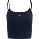 къса,блуза,tommy,jeans,tjw,cropped,essential,strap,top,dark,night,navy