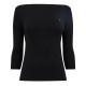 дамска,тениска,дамски,топове,tommy,hilfiger,women,s,cody,slim,boat,neck,long,sleeve,t,shirt,black