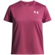 детски,тениски,лека,атлетика,всички,фитнес,облекла,under,armour,kids,tech,short,sleeve,performance,gym,top,fuchsia,dusk