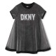 юношеска,рокля,детски,облекла,dkny,logo,dress,juniors,lght,grey,016