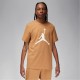 мъжка,тениска,облекла,на,разпродажба,мъжки,тениски,air,jordan,big,logo,t,shirt,mens,brown,sand