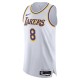 фланелка,мъжки,тениски,nike,men,s,malik,monk,lakers,home,basketball,jersey,white,bryant