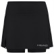 спортна,пола,тенис,облекла,падел,тенис,бадминтон,скуош,head,club,basic,skort,black