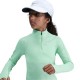 разпродажба,nike,детски,тениски,детски,горнища,с,цип,лека,атлетика,всички,фитнес,облекла,детски,облекла,nike,older,girls,dri,fit,long,sleeve,half,zip,mint,