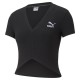 дамска,тениска,разпродажба,puma,дамски,топове,puma,sportstyle,puma,sportstyle,classic,v,t,shirt,womens,black