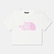 къса,блуза,детски,тениски,the,north,face,kids,short,sleeve,cyber,berry,crop,top,wht,pnk,9zt