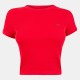дамска,къса,блуза,дамски,топове,levis,women,s,essential,sporty,white,cropped,crop,top,true,red