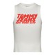 дамски,топове,tommy,jeans,women's,slim,tank,vest,ecru