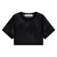 тениска,дамски,топове,off,white,mesh,crop,t,shirt,black