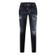 дънки,мъжки,дънки,dsquared2,distressed,paint,splatter,jeans,black