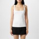 потник,дамски,топове,versace,icon,90s,vintage,logo,ribbed,tank,top,optical,white