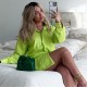 рокля,дамски,поли,и,рокли,i,saw,it,first,isawitfirst,sequin,oversized,shirt,dress,green
