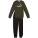 анцуг,детски,екипи,puma,ess,no,1,logo,crew,fleece,tracksuit,blue,green