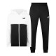 детски,анцуг,мъжки,екипи,puma,unisex,kids,fleece,tracksuit,black,wh