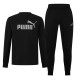 анцуг,мъжки,екипи,puma,men,s,leisurewear,long,fleece,full,tracksuit,puma,black