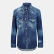 риза,с,дълъг,ръкав,мъжки,ризи,dsquared2,men,s,long,sleeve,denim,shirt,navy,blue
