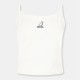 потник,дамски,топове,kangol,women's,sleeveless,slim,fit,cami,top,white