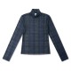 дамска,тениска,дамски,топове,good,american,women,s,mesh,tartan,turtle,neck,slim,fit,long,sleeve,t,shirt,navy,green,pl