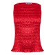 потник,дамски,топове,amylynn,shirred,satin,tank,top,red