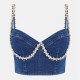 къса,блуза,дамски,топове,amylynn,dim,crop,top,ld99,blue