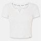 тениска,дамски,топове,dkny,rib,t,shirt,ld99,white