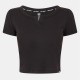 тениска,дамски,топове,dkny,rib,t,shirt,ld99,black