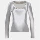 тениска,дамски,топове,barbour,women's,blake,long,sleeve,t,shirt,cloud,stripe