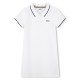 юношеска,рокля,детски,облекла,boss,logo,polo,dress,juniors,white,10p