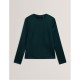 дамски,тениски,дамски,топове,ted,baker,ted,ls,mesh,top,ld61,dk,green