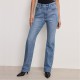 дънки,дамски,дънки,good,american,women's,rhinestone,straight,leg,jeans,indigo728
